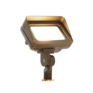 Volt®120V9W LED黄铜洪水带有指关节架照明