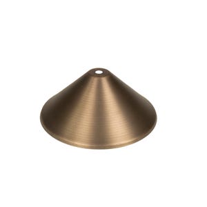 VOLT®锥头7英寸黄铜帽，用于道路和区域景观灯。