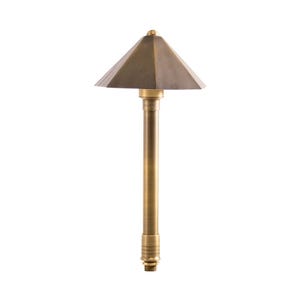 VOLT®迷你遮阳伞黄铜路径和区域黄铜青铜路径和区域灯用于景观照明。188bet在线
