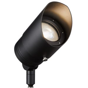 Volt®Max全明星120V灯泡准备的聚光灯（黑色铝）照明。