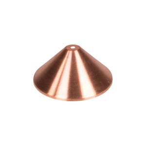 VOLT®Conehead 7”铜帽，用于道路灯和区域灯。
