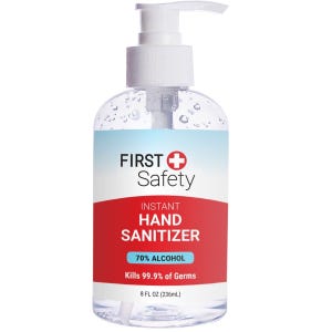 第一个安全手洗手液瓶（8oz/236ml）