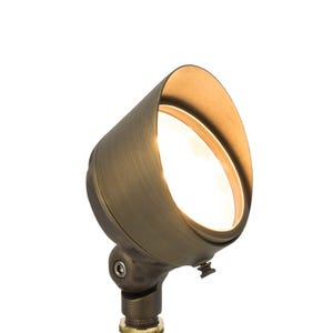 Volt®G3Infiniti 60集成的LED黄铜聚光灯带有可调节的眩光护罩。