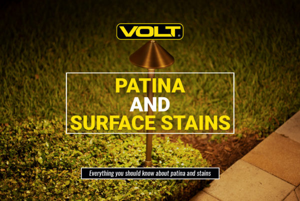 Patina和Surface污渍如何影响景观照明。188bet在线